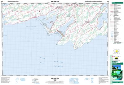 030N14 - WELLINGTON - Topographic Map