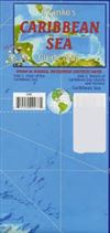 Caribbean Islands Travel & Guide Map. This map of the Caribbean islands includes all islands and water bodies named. The reverse includes information about each island including ownership and popular tourist activities.