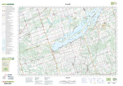 031D01 - RICE LAKE - Topographic Map