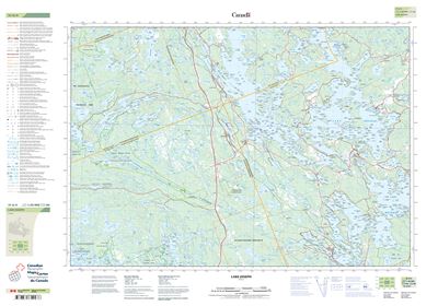 031E04 - LAKE JOSEPH - Topographic Map