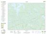 031E09 - OPEONGO LAKE - Topographic Map