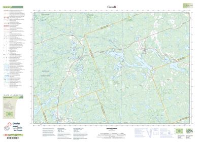 031E12 - MAGNETAWAN - Topographic Map
