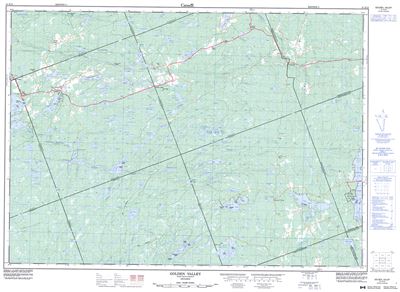 031E13 - GOLDEN VALLEY - Topographic Map