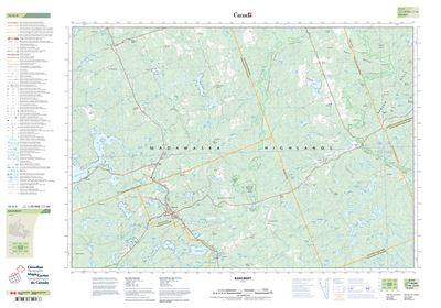 031F04 - BANCROFT - Topographic Map
