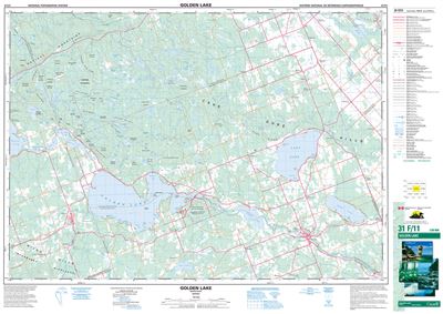 031F11 - GOLDEN LAKE - Topographic Map