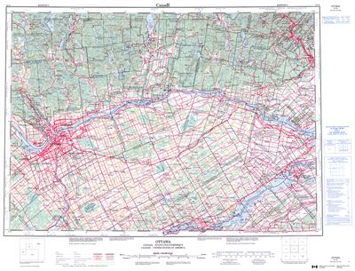 031G - OTTAWA - Topographic Map