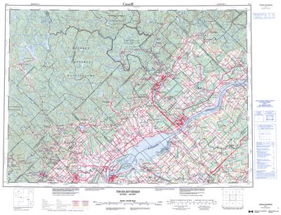 031I - TROIS-RIVIERES - Topographic Map