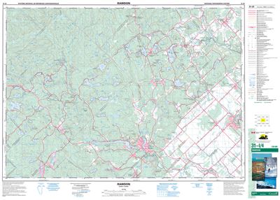 031I04 - RAWDON - Topographic Map