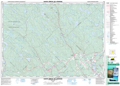 031I05 - SAINTE-EMELIE-DE-L'ENERGIE - Topographic Map