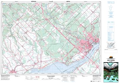 031I07 - TROIS-RIVIERES - Topographic Map