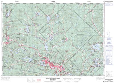 031J01 - SAINTE-AGATHE-DES-MONTS - Topographic Map