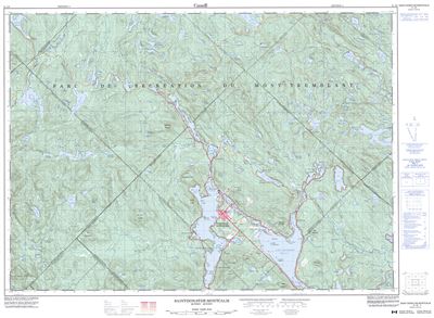 031J08 - SAINT-DONAT-DE-MONTCALM - Topographic Map