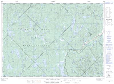 031J09 - SAINT-GUILLAUME-NORD - Topographic Map