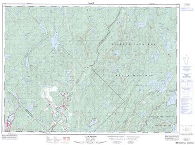 031J10 - L'ASCENSION - Topographic Map