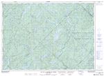 031J15 - LAC DE LA MAISON DE PIERRE - Topographic Map