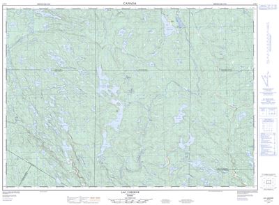 031K02 - LAC USBORNE - Topographic Map