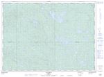 031K14 - LAC BRêLE - Topographic Map