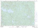 031L10 - LAC BEAUCHENE - Topographic Map