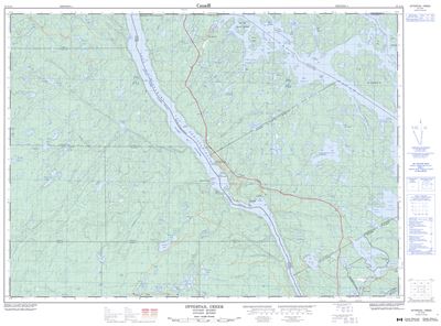 031L14 - OTTERTAIL CREEK - Topographic Map