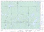 031N12 - LAC OTANIBI - Topographic Map