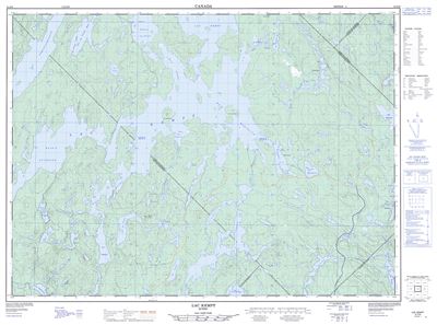 031O08 - LAC KEMPT - Topographic Map