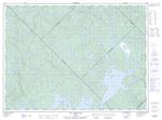 031O09 - LAC MANOUANE - Topographic Map