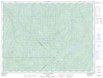 032A03 - LAC DE LA FOURCHE - Topographic Map