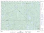 032A05 - LAC BIGNELL - Topographic Map