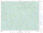 032A11 - LAC TRENCHE - Topographic Map