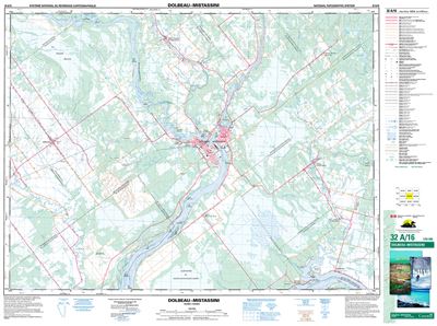 032A16 - DOLBEAU - Topographic Map