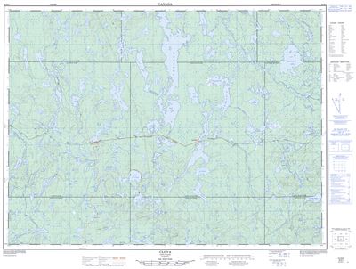 032B03 - CLOVA - Topographic Map