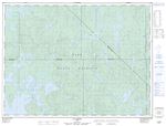 032B09 - LAC DEZIEL - Topographic Map