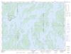 032B10 - LAC DUCHET - Topographic Map