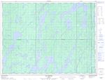 032B13 - LAC MESPLET - Topographic Map