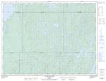 032C10 - LAC WIASHGAMIC - Topographic Map