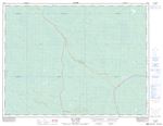 032E09 - LAC LAURIN - Topographic Map