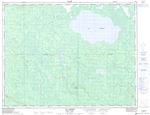032E16 - LAC GRASSET - Topographic Map