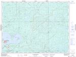 032F02 - LAC QUEVILLON - Topographic Map