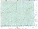 032G04 - LAC PICQUET - Topographic Map