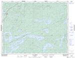 032G12 - LAC OPAWICA - Topographic Map