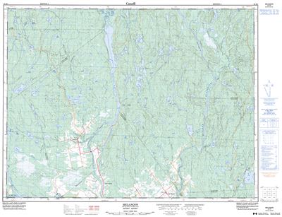 032H01 - MELANCON - Topographic Map