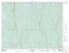 032H07 - LAC BLONDELAS - Topographic Map