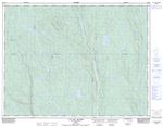 032H10 - LAC AUX HUARDS - Topographic Map