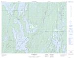 032I05 - BAIE DU POSTE - Topographic Map