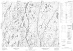 032I09 - LAC DANIEL - Topographic Map
