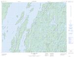 032I12 - LAC DELEUZE - Topographic Map