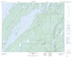 032I14 - LAC BONNEVILLE - Topographic Map