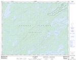 032J15 - LAC TROØLUS - Topographic Map