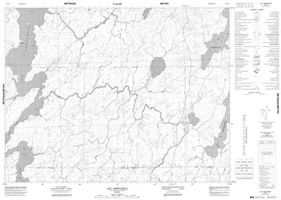 032K03 - LAC SOSCUMICA - Topographic Map