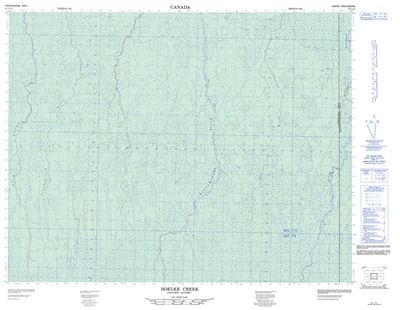032L12 - HOELKE CREEK - Topographic Map